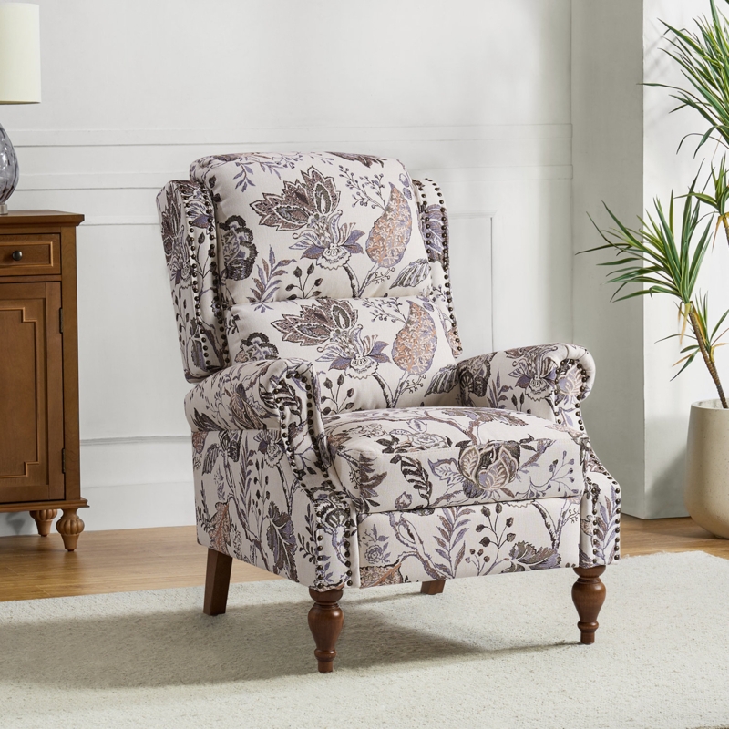 Ariany Manual Recliner with Nailheads