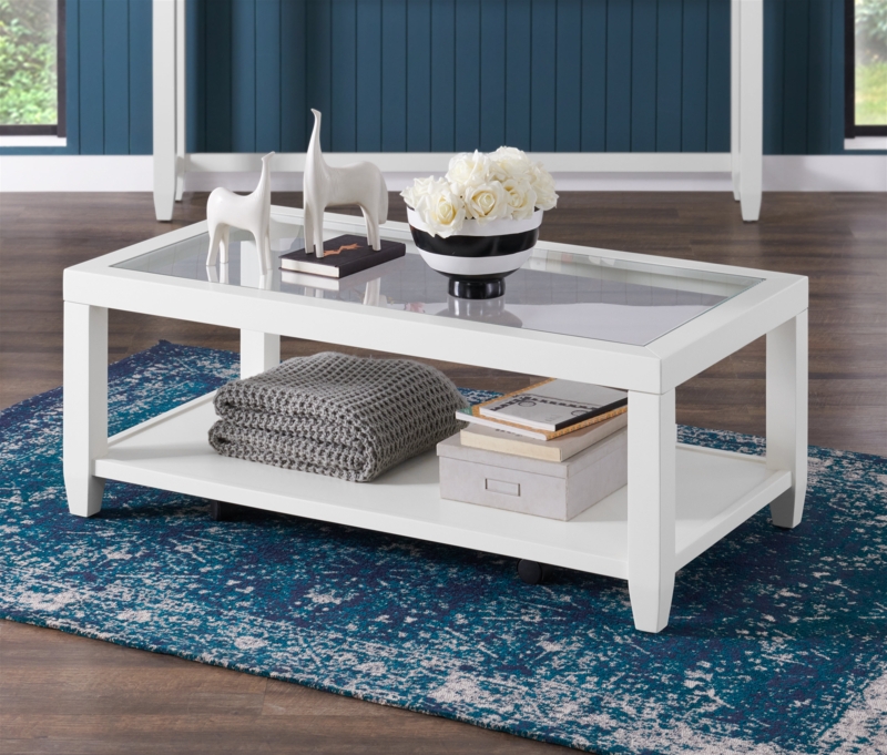 Arystan 4 Legs Coffee Table with Storage