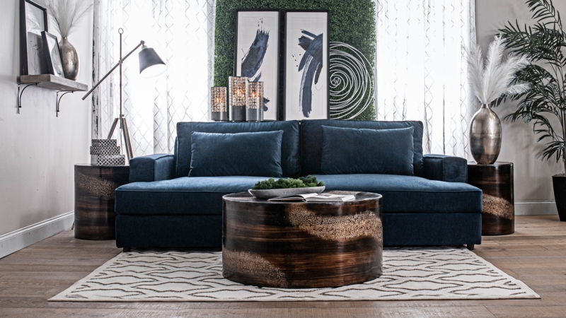 Bailey 96" Square Arm Sofa with Reversible Cushions