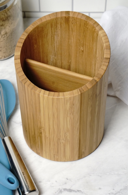 Bamboo Utensil Crock
