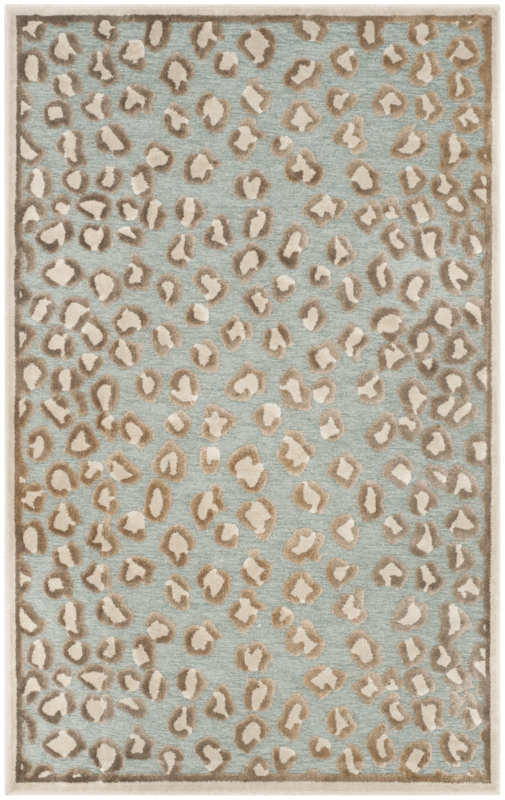 Banerjee Viscose Animal Print Rug