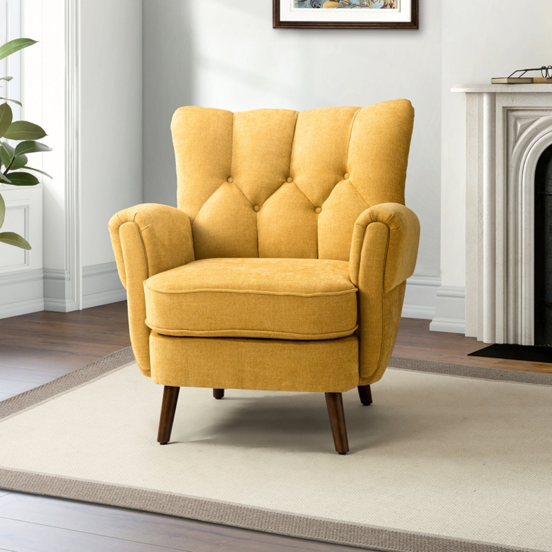 Battifora Upholstered Club Chair