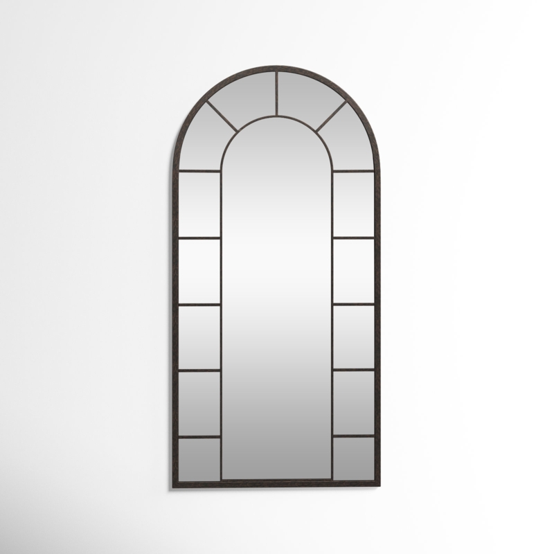 Baylen Metal Arch Floor Mirror