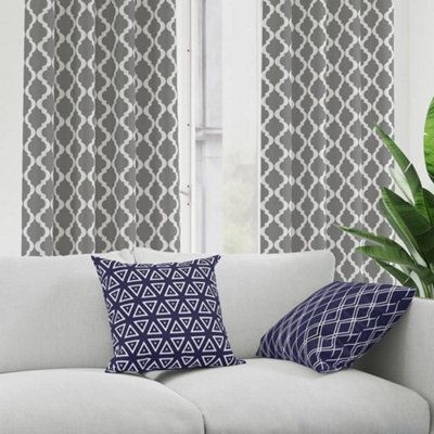 Bedbric Blue Cushion Covers Set Of 4 (40 X 40 Cm). Washable Decorative Throw Pillow Covers With Hidden Zipper.