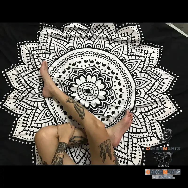Bedroom Tapestry - White Flower / 150x130