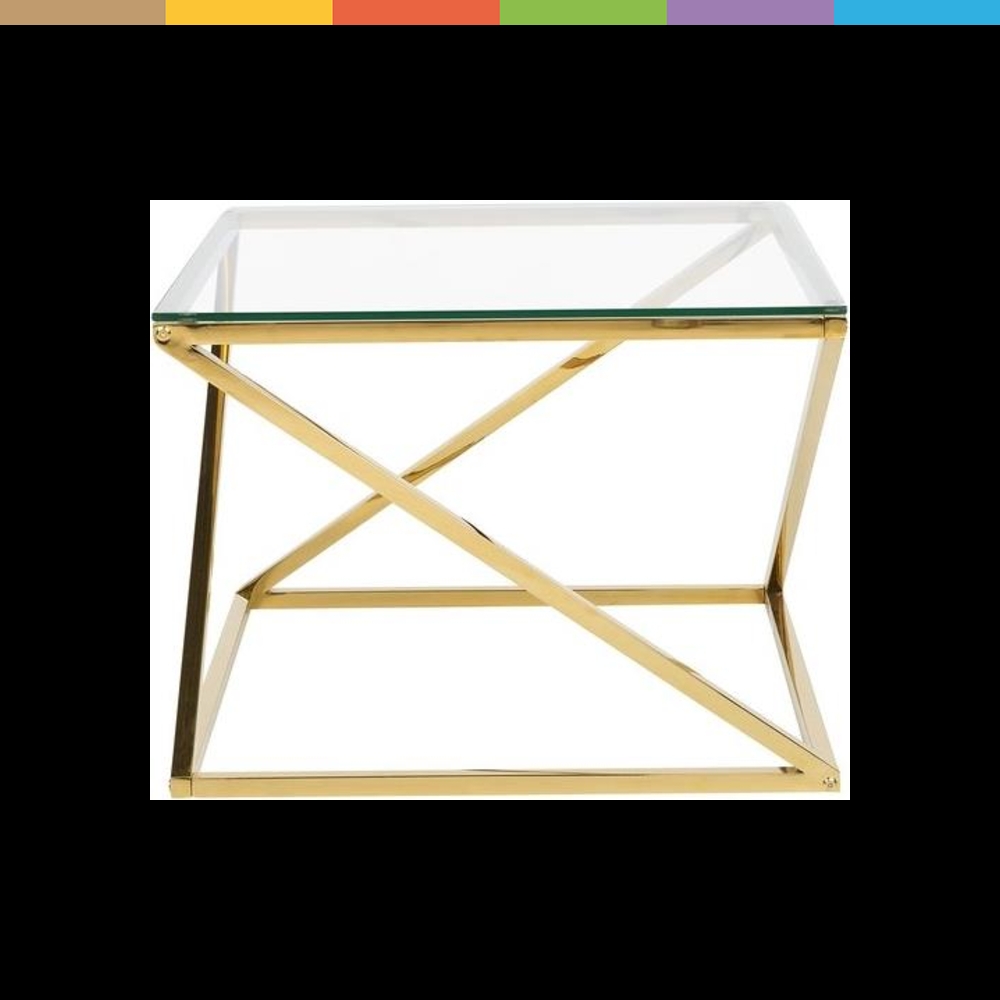 Beliani, Couchtisch, Beverly (60 x 45 x 60 cm)