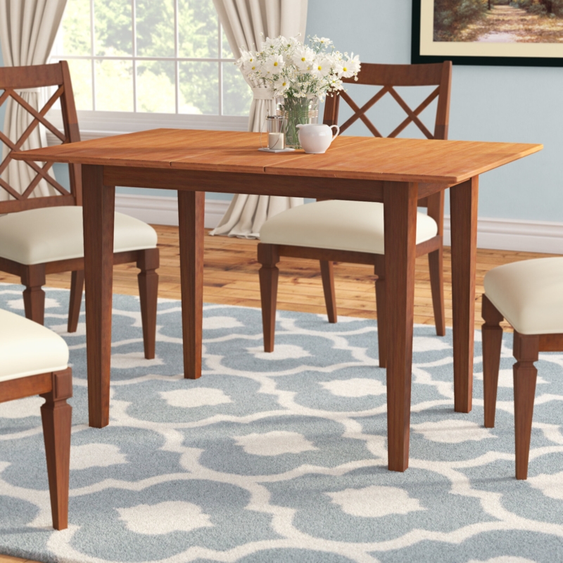 Bethanni Extendable Solid Wood Top Dining Table