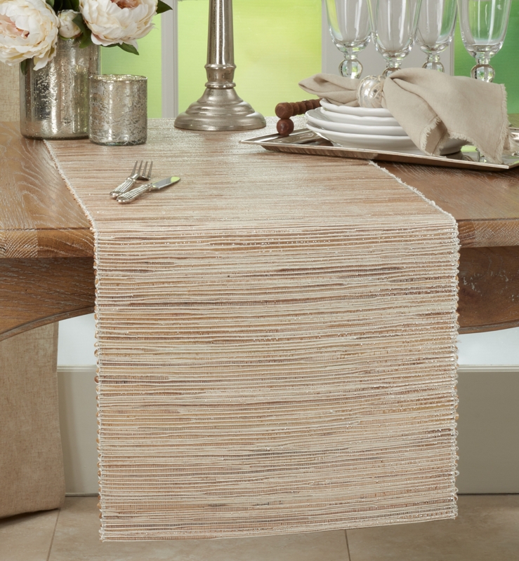 Bevis Rectangle Water Hyacinth Table Runner