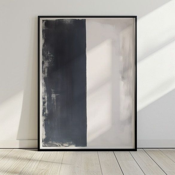 Black and White Abstract Art Minimalist Rectangles Artwork Printable Wall Art Home Decor Inspo and Airbnb Ideas for Picture Frame