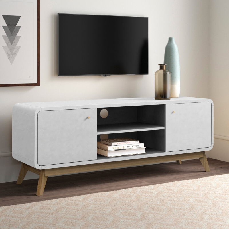 Bobb Media Console TV Stand with Storage