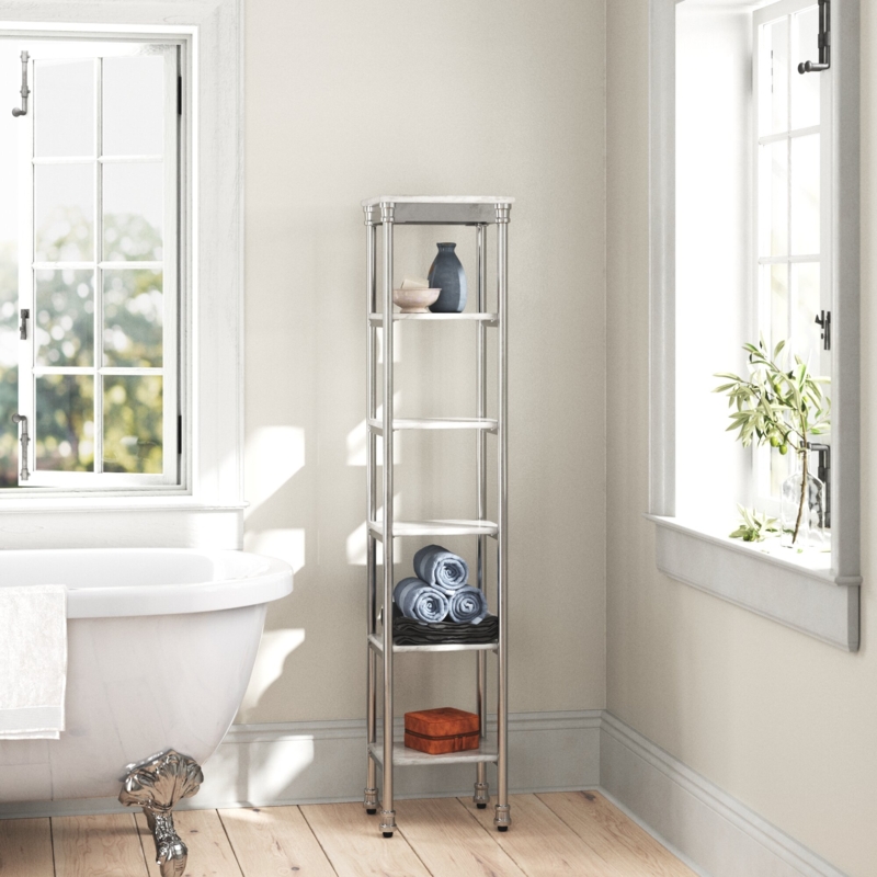 Calleis Metal Freestanding Bathroom Shelves