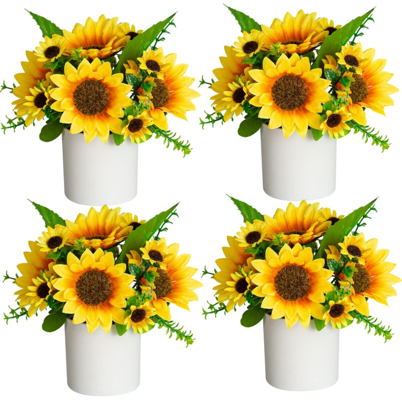 Campos Sunflower Arrangement in Pot