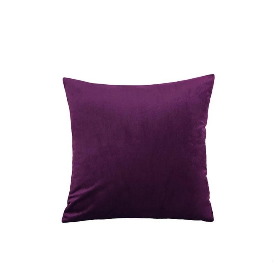 Capa de Almofada 45x45 Kit 4 Und - Roxo