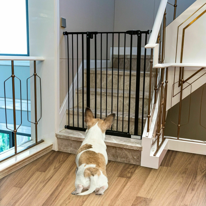 Carion Metal Adjustable Wall Mounted Pet Gate