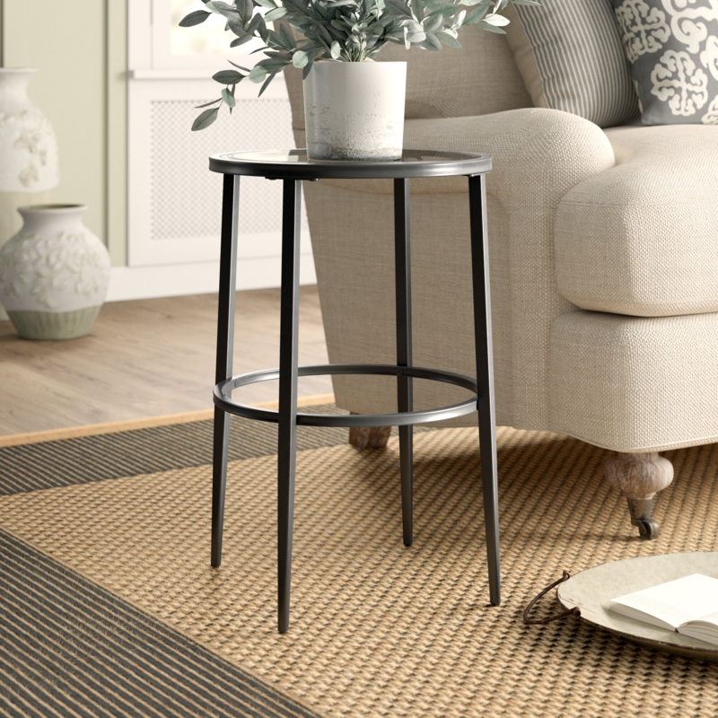Carney Glass End Table