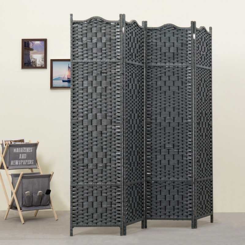 Cathye 63'' W x 67'' H 4 - Panel Folding Room Divider