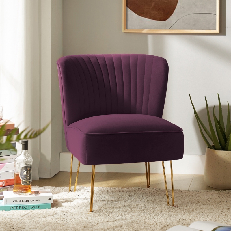 Celisha Velvet Side Chair