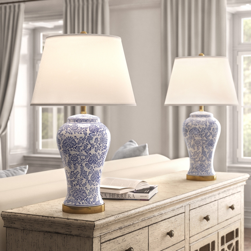 Ceramic Table Lamp (Set of 2)