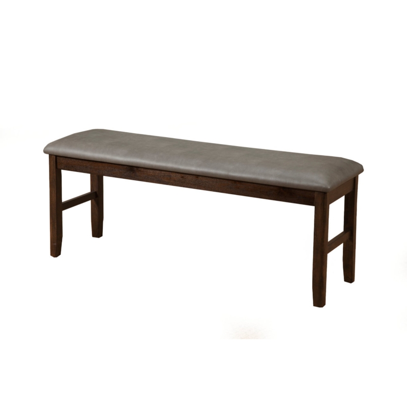 Channel Island Dining Bench, Walnut
