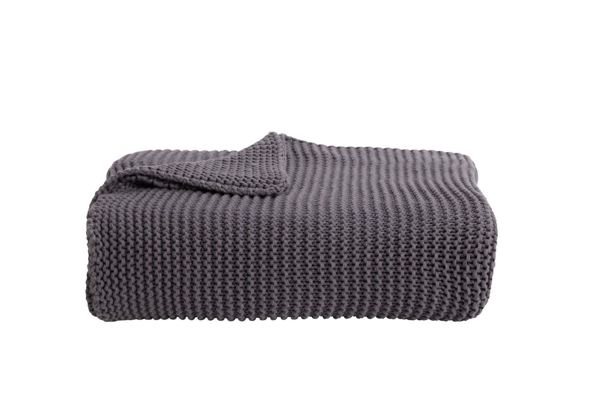 Christy Oslo Throw Charcoal 140 x 180cm
