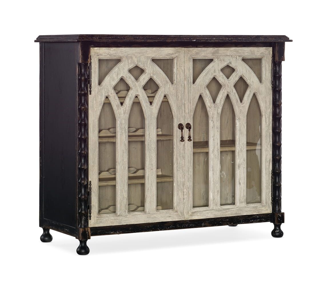 Ciao Bella Bar Cabinet - Finish: Black, Flaky White