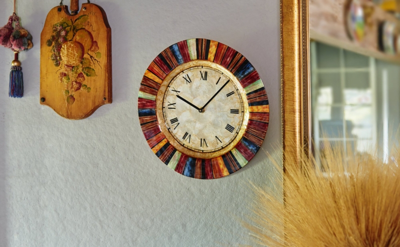 Clarkdale Metal Wall Clock