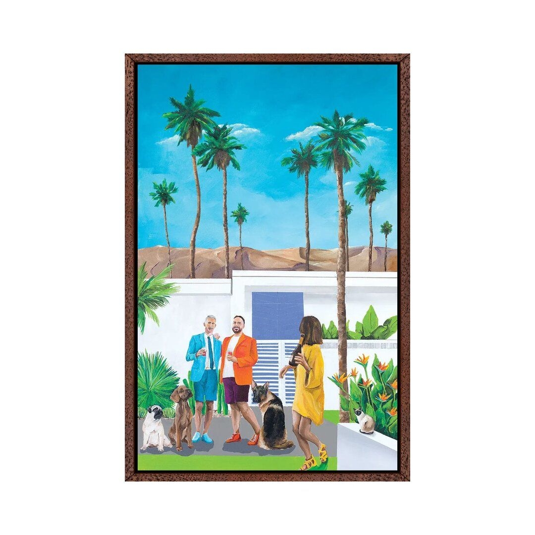 Cocktail Hour by Dan Nelson - Graphic Art on Canvas