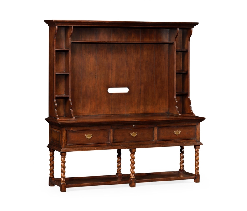 Country Farmhouse Wood Armoire