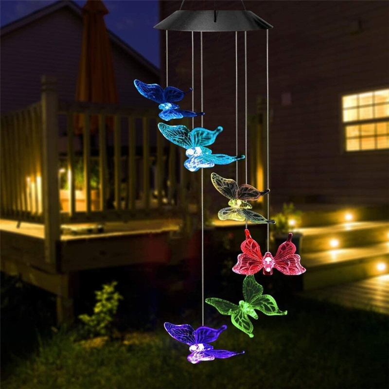 Crawley Home Garden Yard Decor Light Lamp Wind Chime
