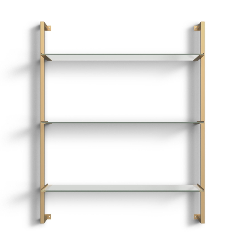 Currier 3 Piece Tiered Shelf