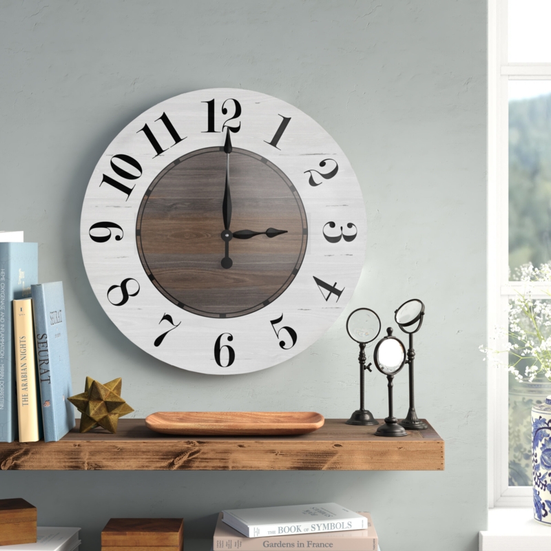 Dagostino Wood Wall Clock