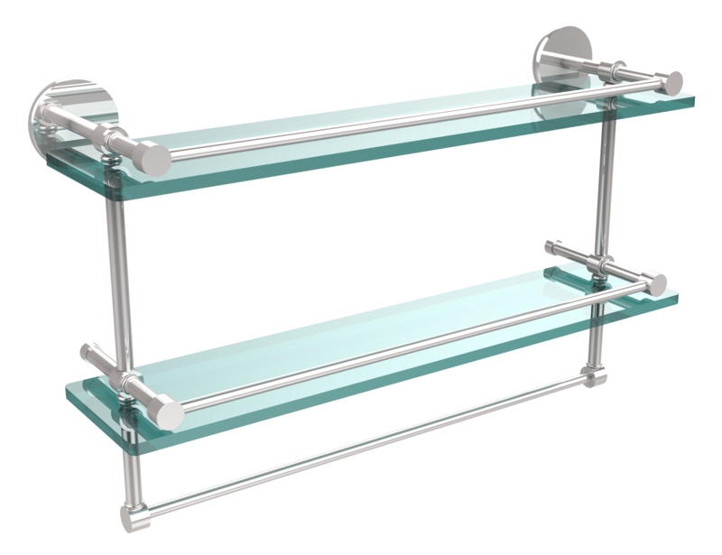 Dalston 2 Piece Tiered Shelf with Towel Bar
