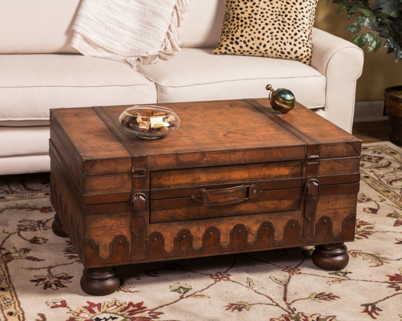 Damion 4 Legs Coffee Table with Storage