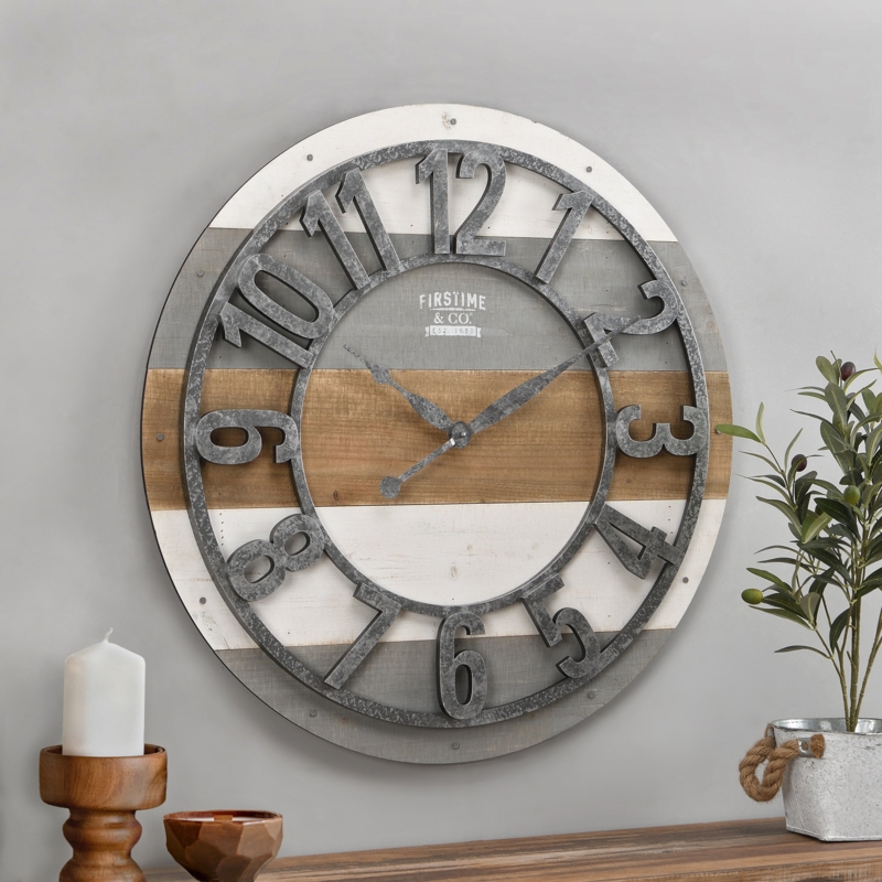 Dana Point Wood Wall Clock
