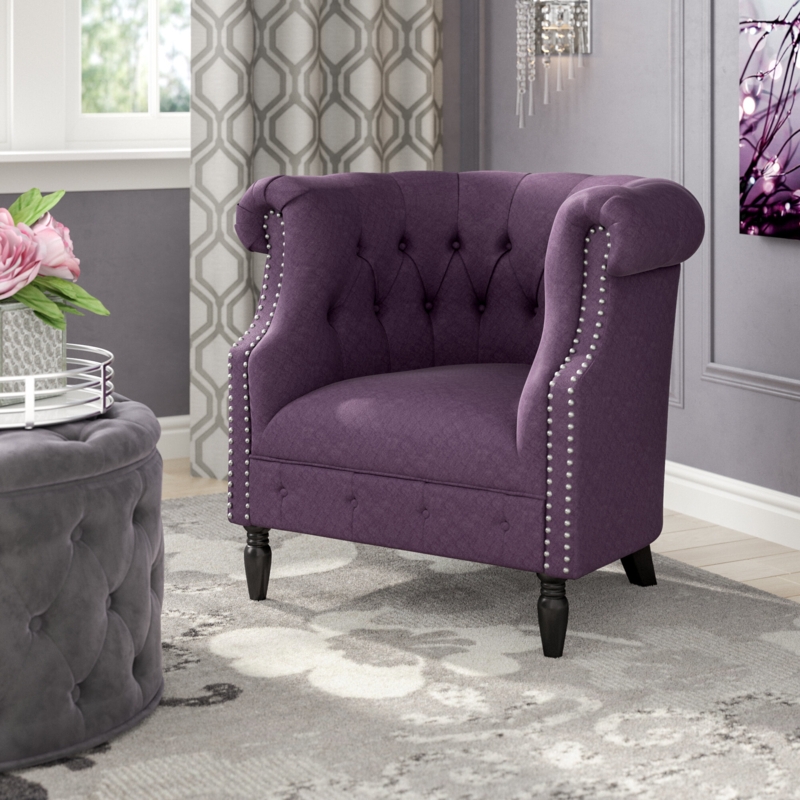 Danielis Upholstered Chesterfield Chair
