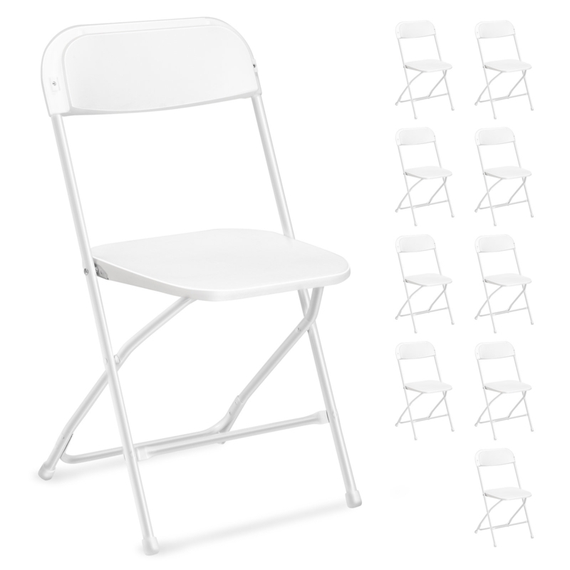 Danna Plastic/Resin Folding Chair (Set of 10)