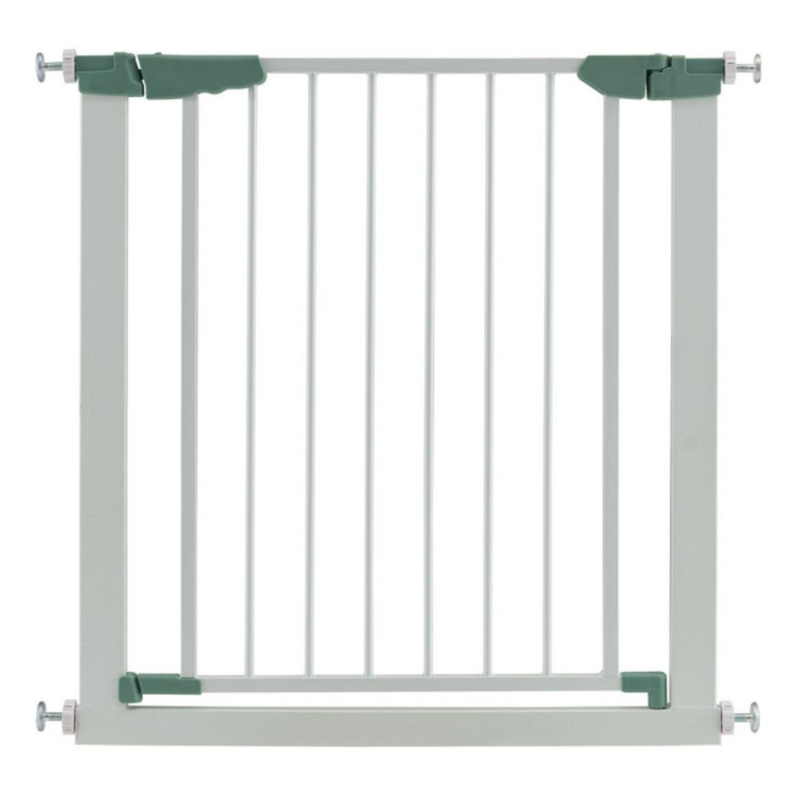 Demoraes Metal Pressure Mounted Pet Gate With Door