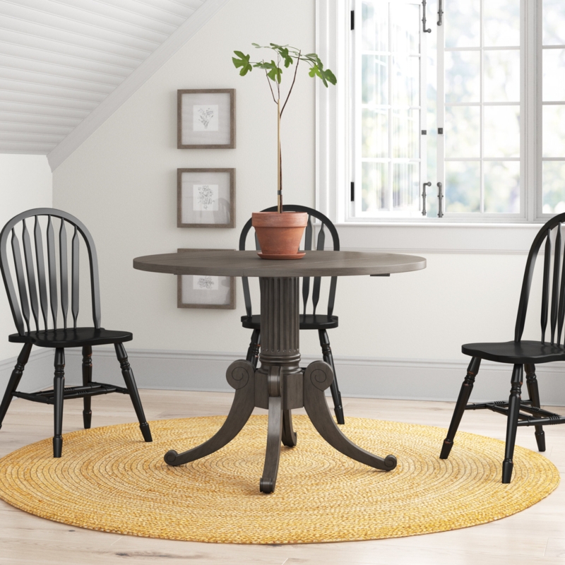 Denholme Extendable Solid Wood Dining Table