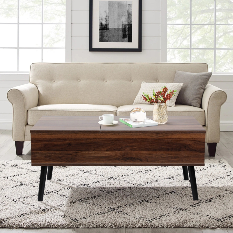 Desari Double Lifting Coffee Table with Storage