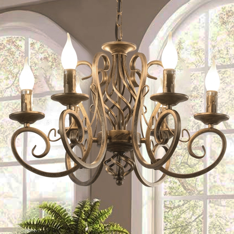Dirksen 6 - Light Dimmable Classic / Traditional Chandelier
