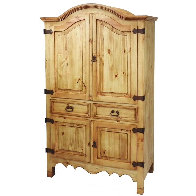 Dmere Solid Wood Armoire