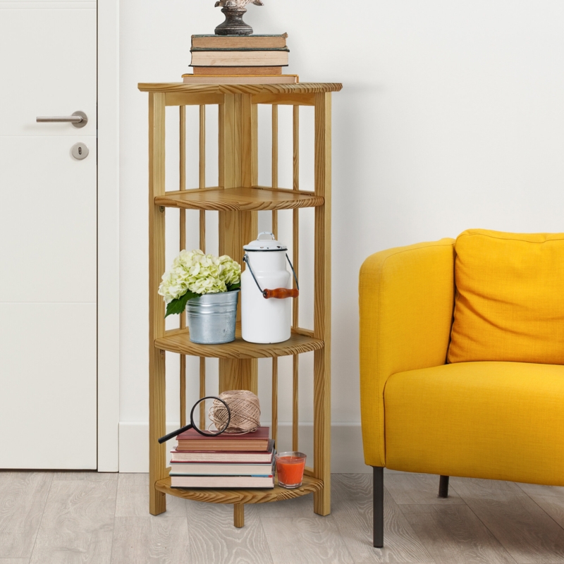 Duerr Corner Bookcase