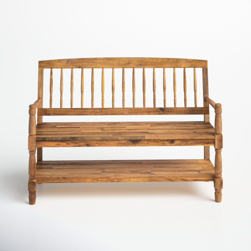 Dwayne Solid Wood Storage Bench