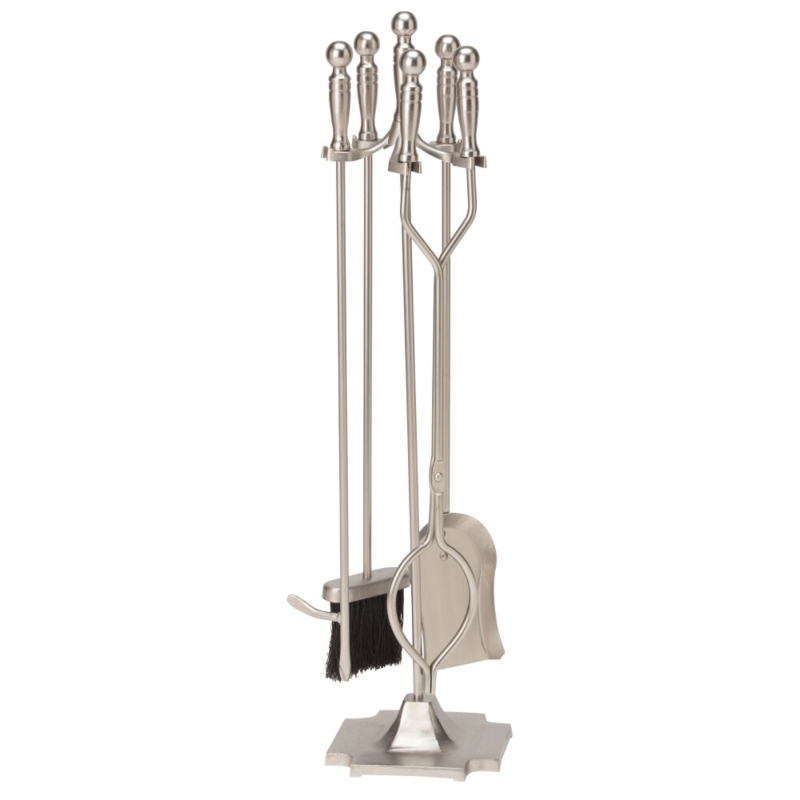 Eakins 5 Piece Steel Fireplace Tool Set