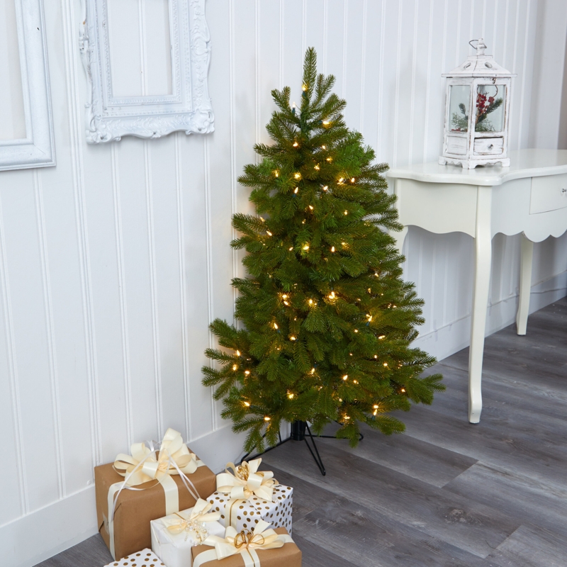 Easy Set-Up Lighted Christmas Tree