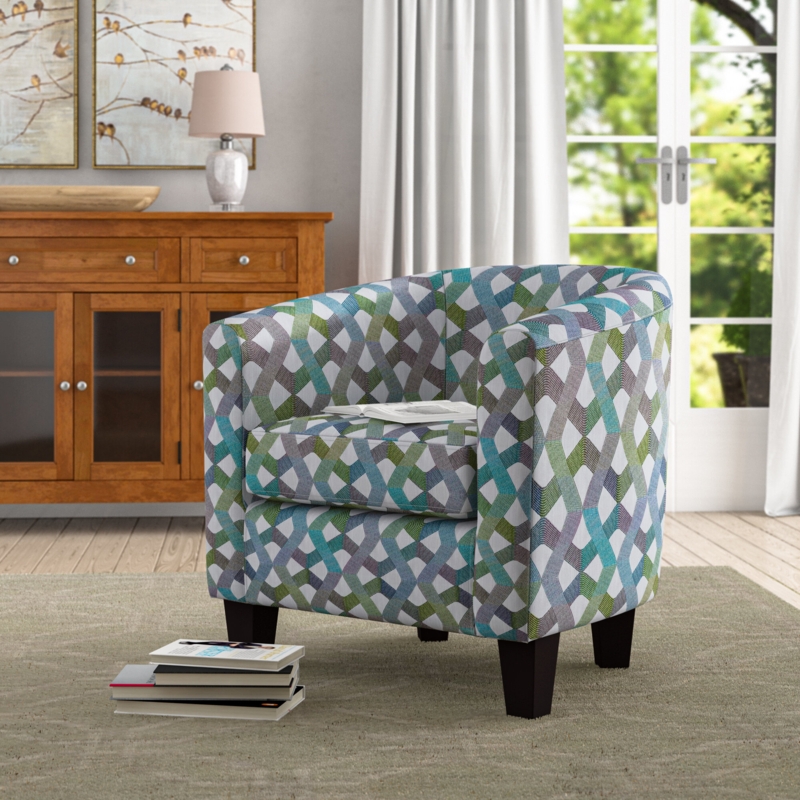 Ellen Upholstered Barrel Chair