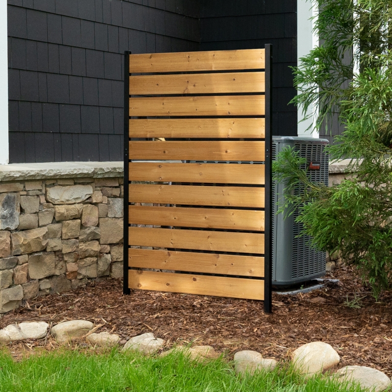 Enclo 5 ft. H x 3.2 ft. W Concord Wood Privacy Screen (1 Panel)