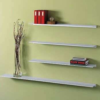 Envisionu0026reg; Collection Metal Floating Shelf