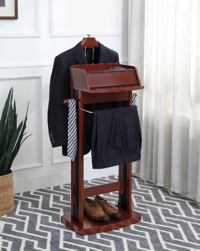 Etla Desk Freestanding Valet Stand