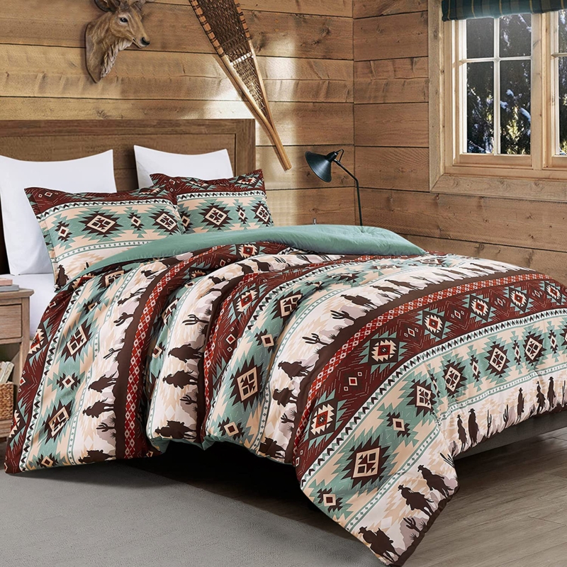 Evonnie Geometric Shapes Comforter Set